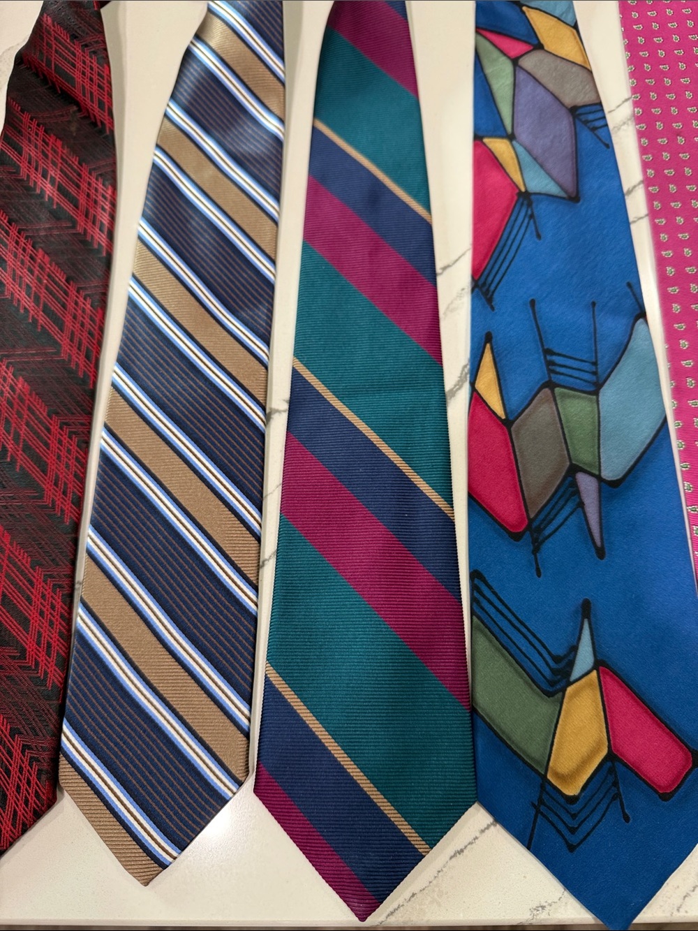 14 Men’s Ties Various Brands. Dion, Robert Talbert, Ferrel Reed, Ralph Lauren - Picture 6 of 10